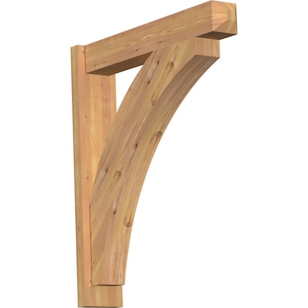 Ekena Millwork Thorton Smooth Craftsman Outlooker, Western Red Cedar, 5 1/2"W x 28"D x 32"H OUT06X28X32THR04SWR